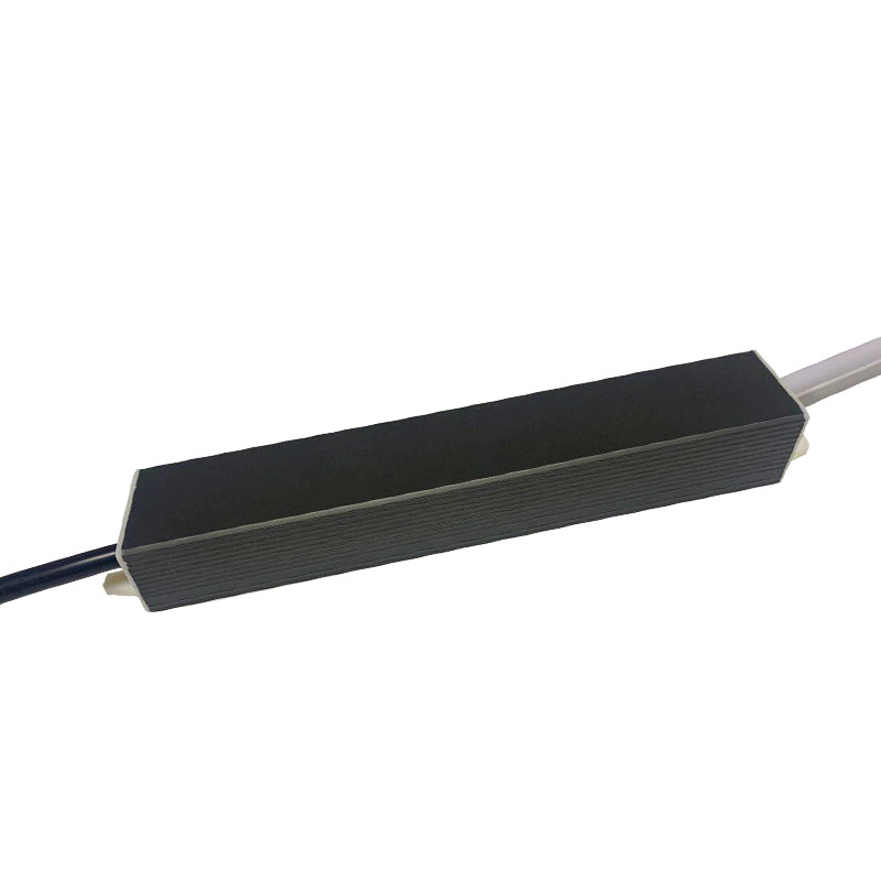 12v-30w costante voltaggio impermeabile al guscio industriale in alluminio nero